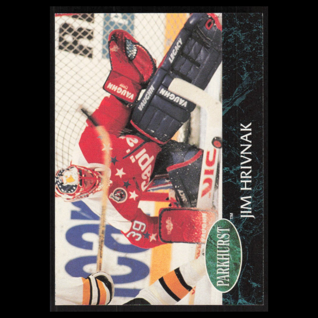 Jim Hrivnak #430 1992 Parkhurst Washington Capitals Hockey Card NHL NM