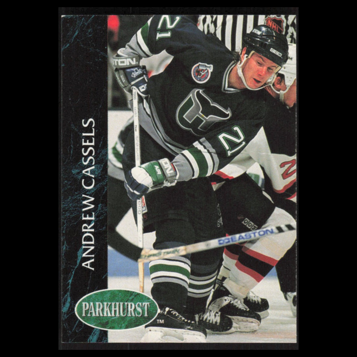Andrew Cassels #298 1992 Parkhurst Hartford Whalers Hockey Card NHL NM