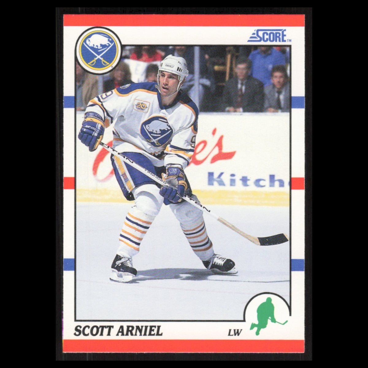 Scott Arniel #251 1990 Score Buffalo Sabres Hockey Card NHL NM