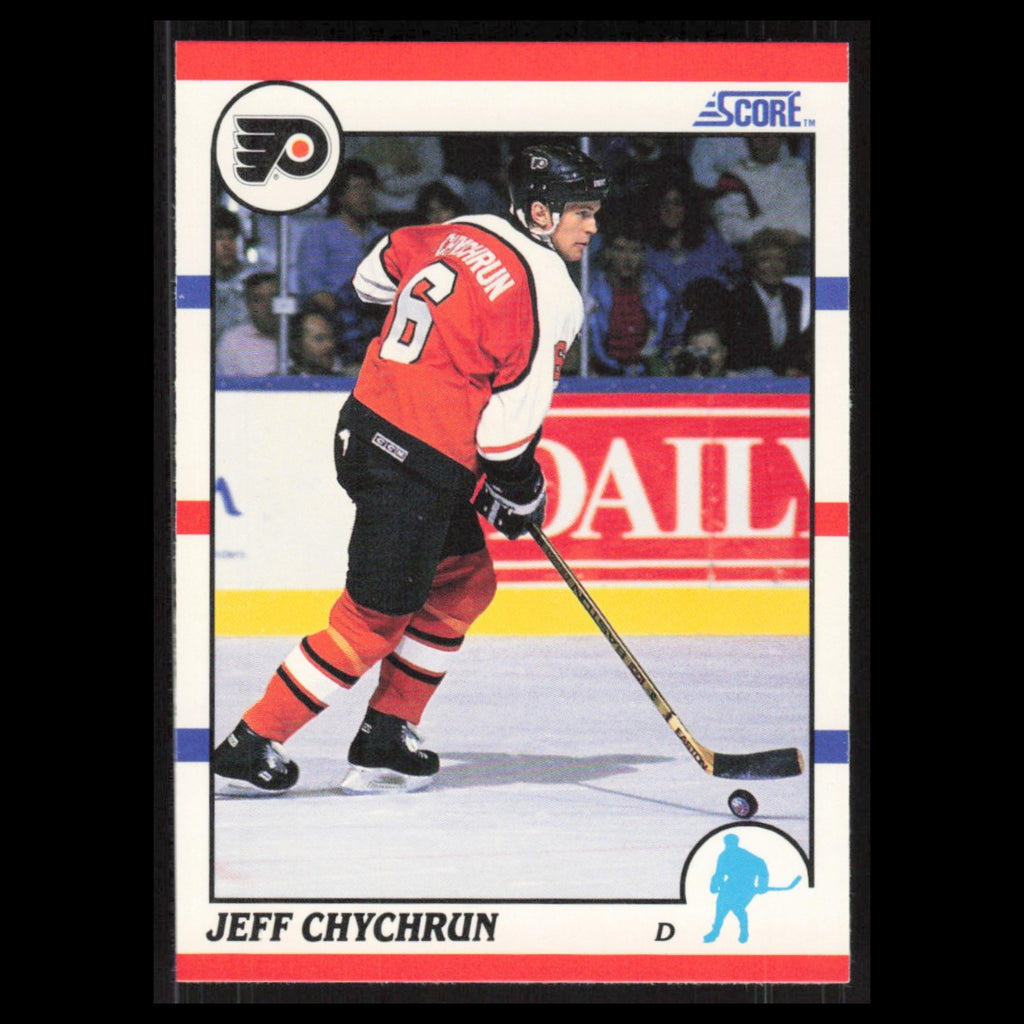 Jeff Chychrun Rookie #138 1990 Score Philadelphia Flyers Hockey Card NHL NM