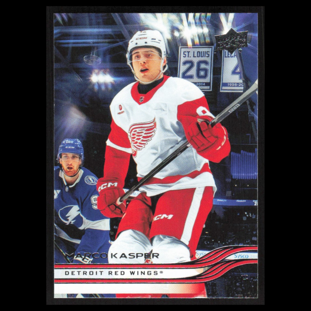 Marco Kasper #309 2025 Upper Deck Detroit Red Wings Hockey Card NHL NM