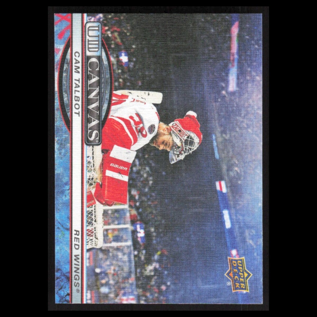 Cam Talbot #C-202 2025 Upper Deck Canvas Detroit Red Wings Hockey Card NHL NM