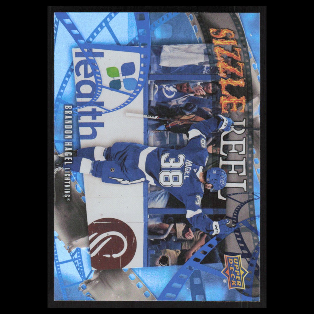 Brandon Hagel #SR-36 2025 Upper Deck Sizzle Reel Tampa Bay Lightning Hockey Card