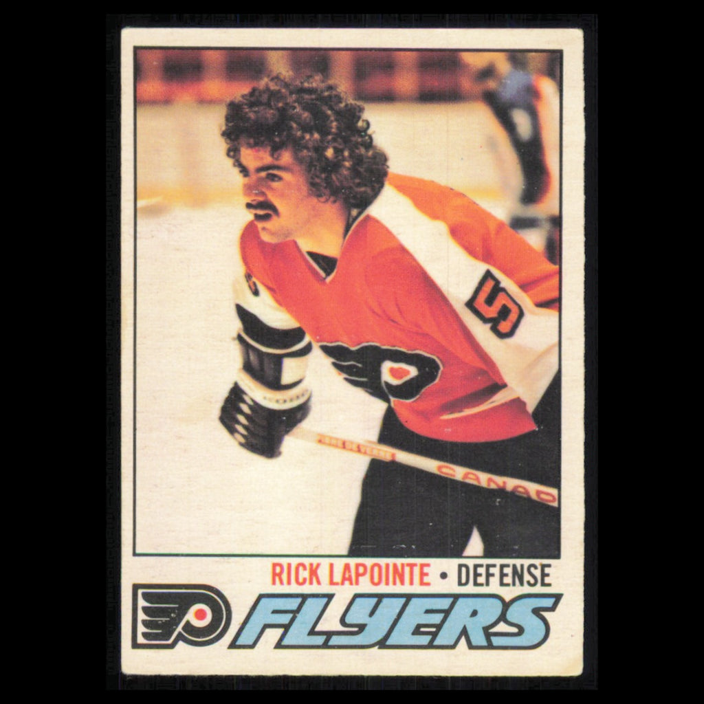 Rick Lapointe #152 1977 O-Pee-Chee Philadelphia Flyers Hockey Card NHL NM