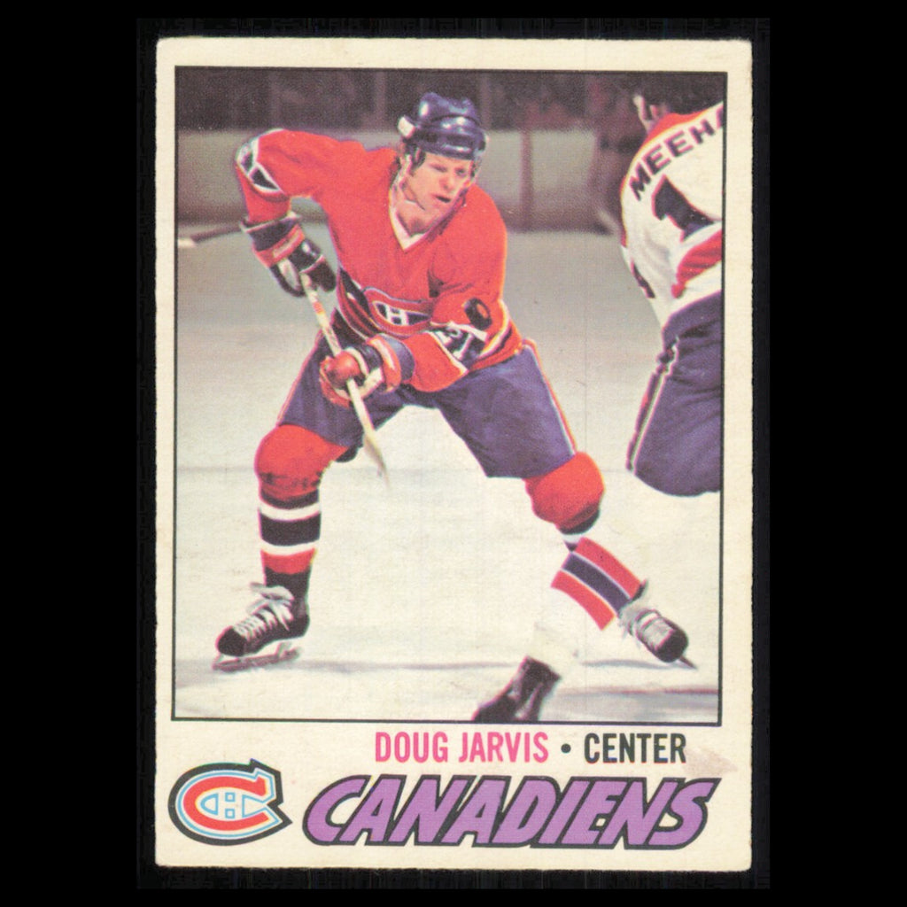 Doug Jarvis #139 1977 O-Pee-Chee Montreal Canadiens Hockey Card NHL NM