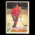 Jim Roberts #281 1977 O-Pee-Chee St. Louis Blues Hockey Card NHL NM