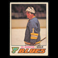 Ed Johnston #276 1977 O-Pee-Chee St. Louis Blues Hockey Card NHL NM