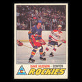 Dave Hudson #343 1977 O-Pee-Chee Colorado Rockies Hockey Card NHL NM