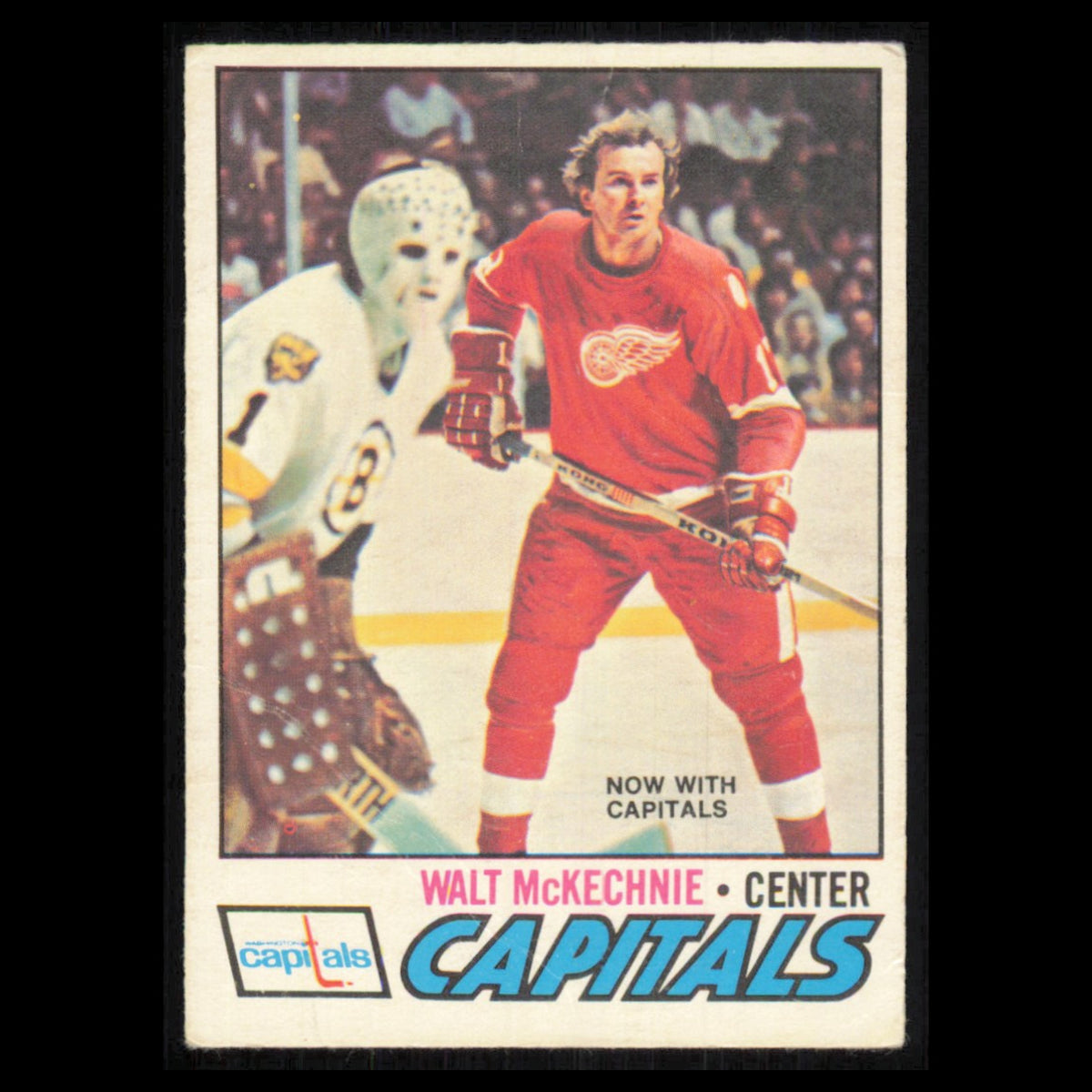 Walt McKechnie #32 1977 O-Pee-Chee Washington Capitals Hockey Card NHL NM