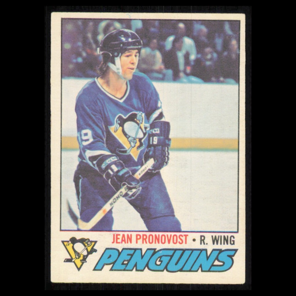 Jean Pronovost #261 1977 O-Pee-Chee Pittsburgh Penguins Hockey Card NHL NM