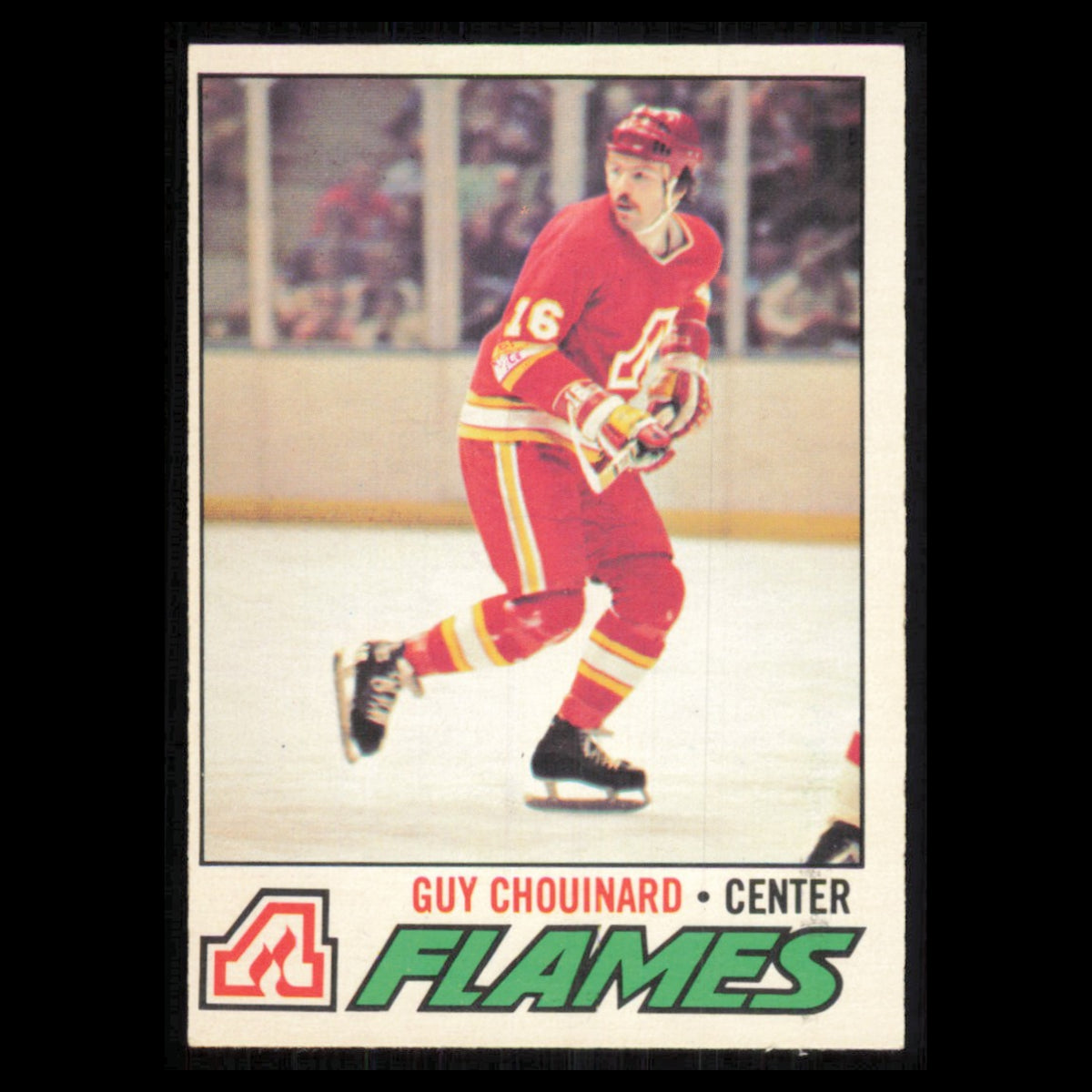 Guy Chouinard #237 1977 O-Pee-Chee Atlanta Flames Hockey Card NHL NM
