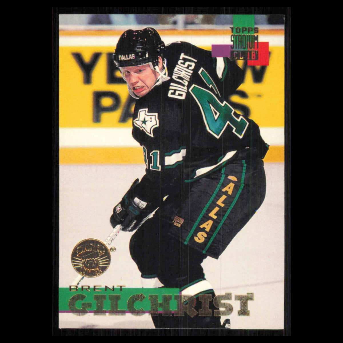 Brent Gilchrist #143 1994 Topps Stadium Club Super Teams Stanley Cup Collection