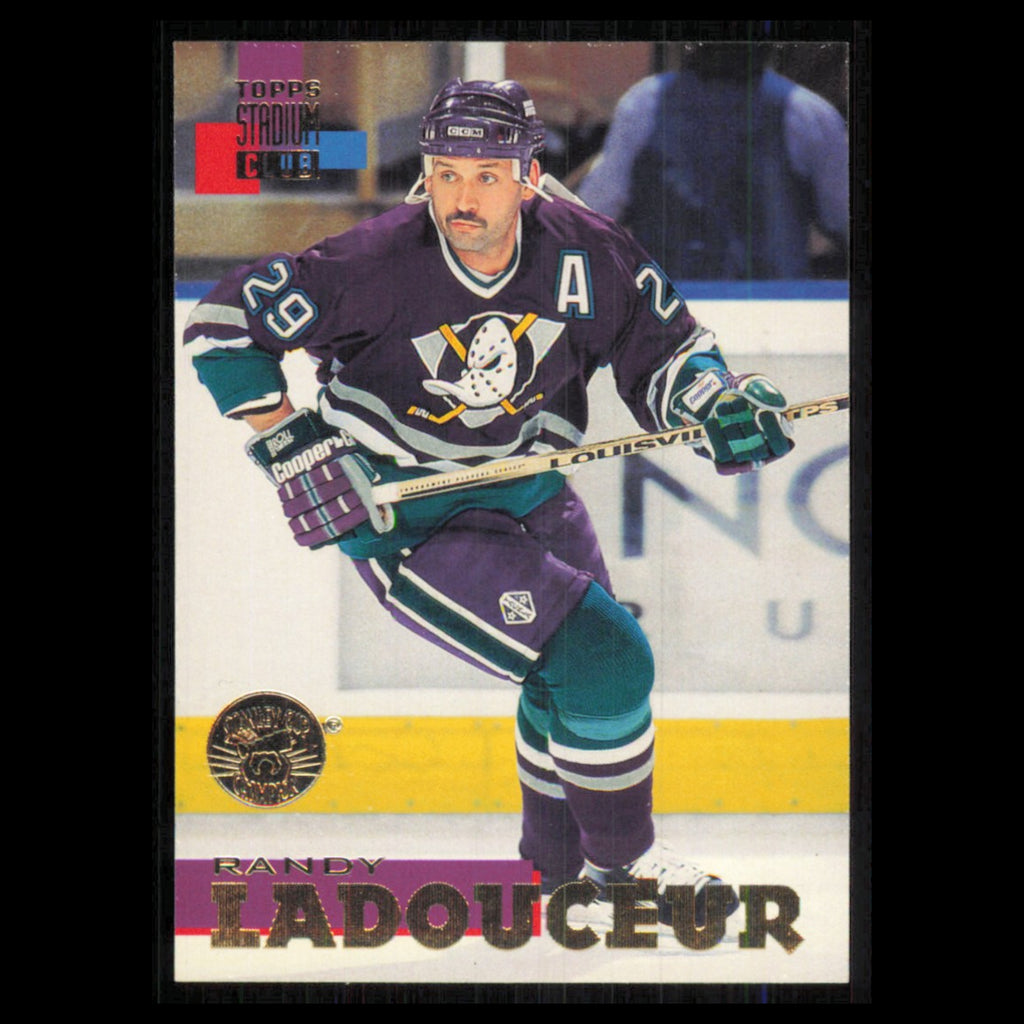 Randy Ladoucer #69 1994 Topps Stadium Club Super Teams Stanley Cup Collection NM