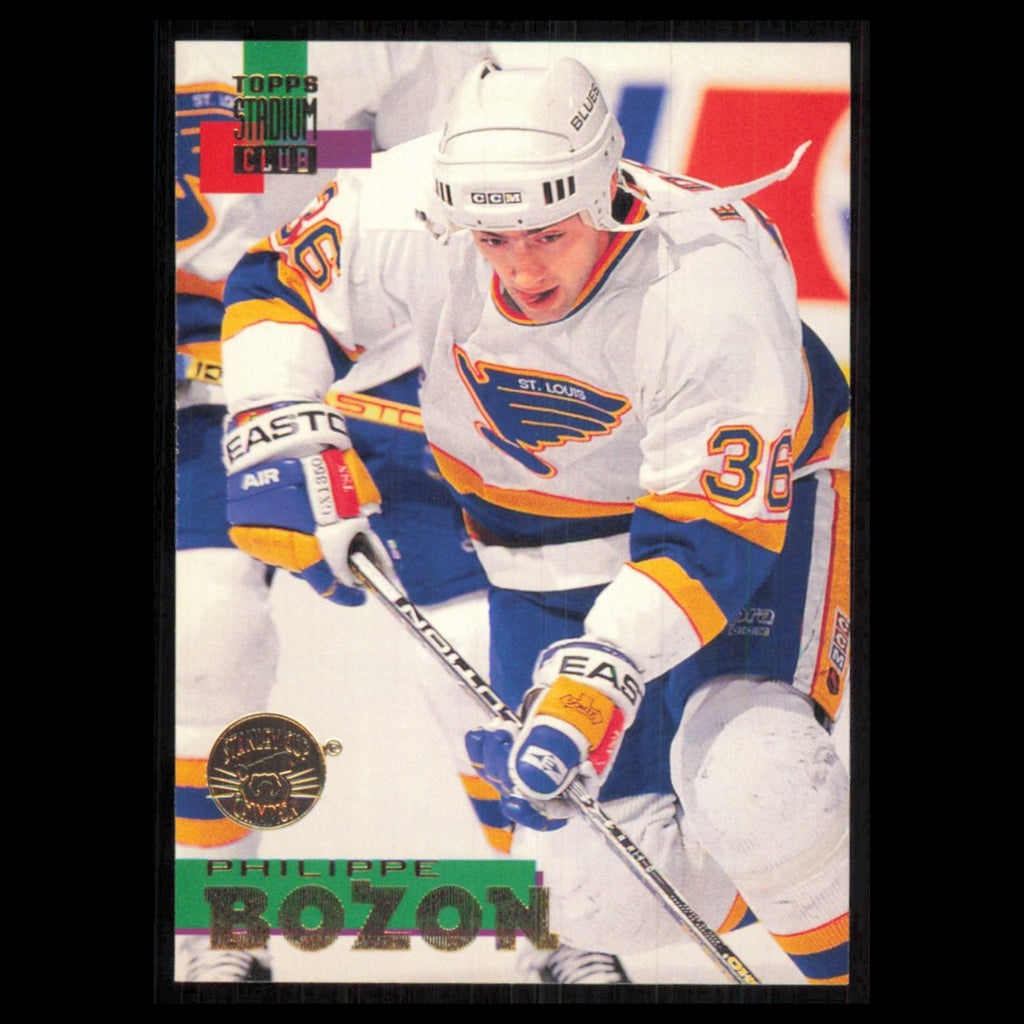 Phillippe Bozon #233 1994 Topps Stadium Club Super Teams Stanley Cup Collection