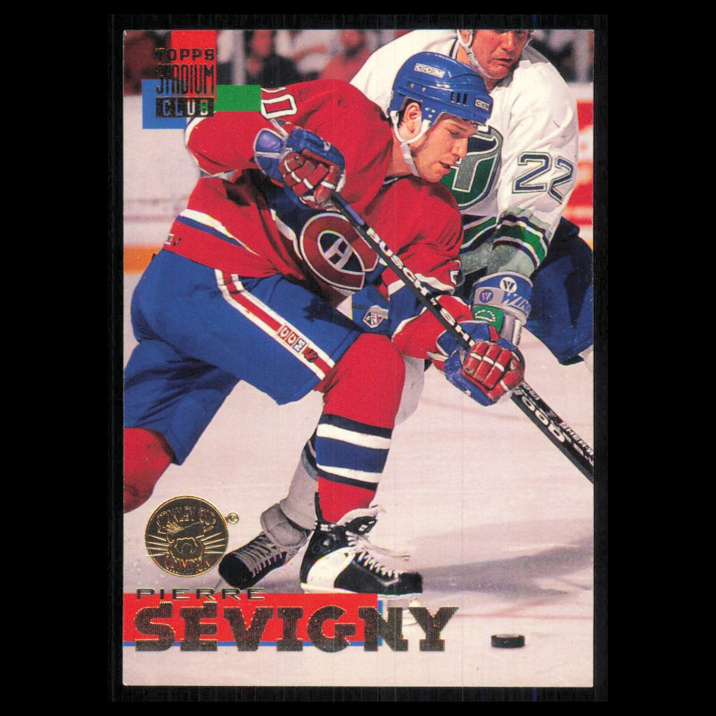 Pierre Sevigny #193 1994 Topps Stadium Club Super Teams Stanley Cup Collection