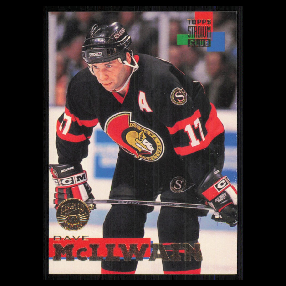Dave McLlwain #31 1994 Topps Stadium Club Super Teams Stanley Cup Collection NHL