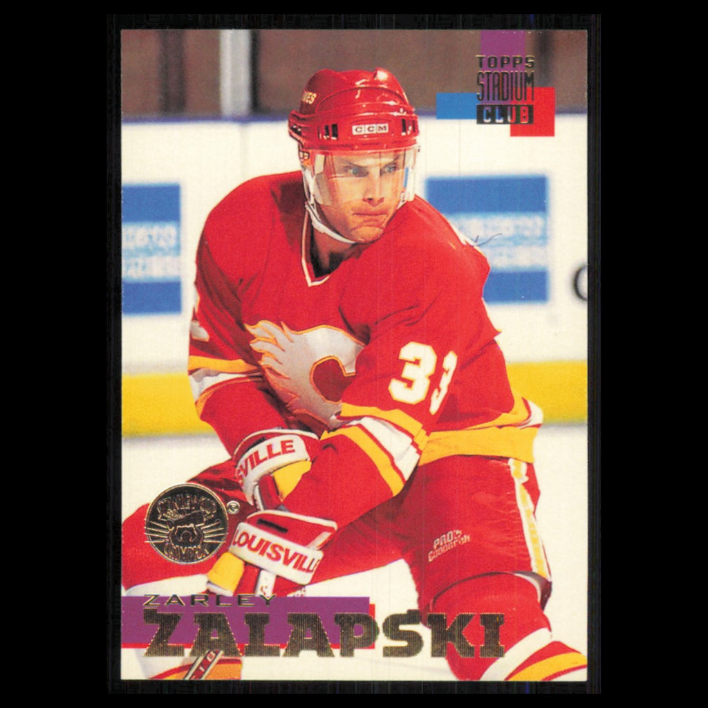 Zarley Zalapski #141 1994 Topps Stadium Club Super Teams Stanley Cup Collection