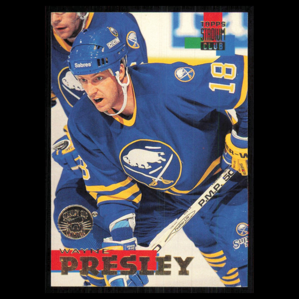 Watne Presley #196 1994 Topps Stadium Club Super Teams Stanley Cup Collection NM