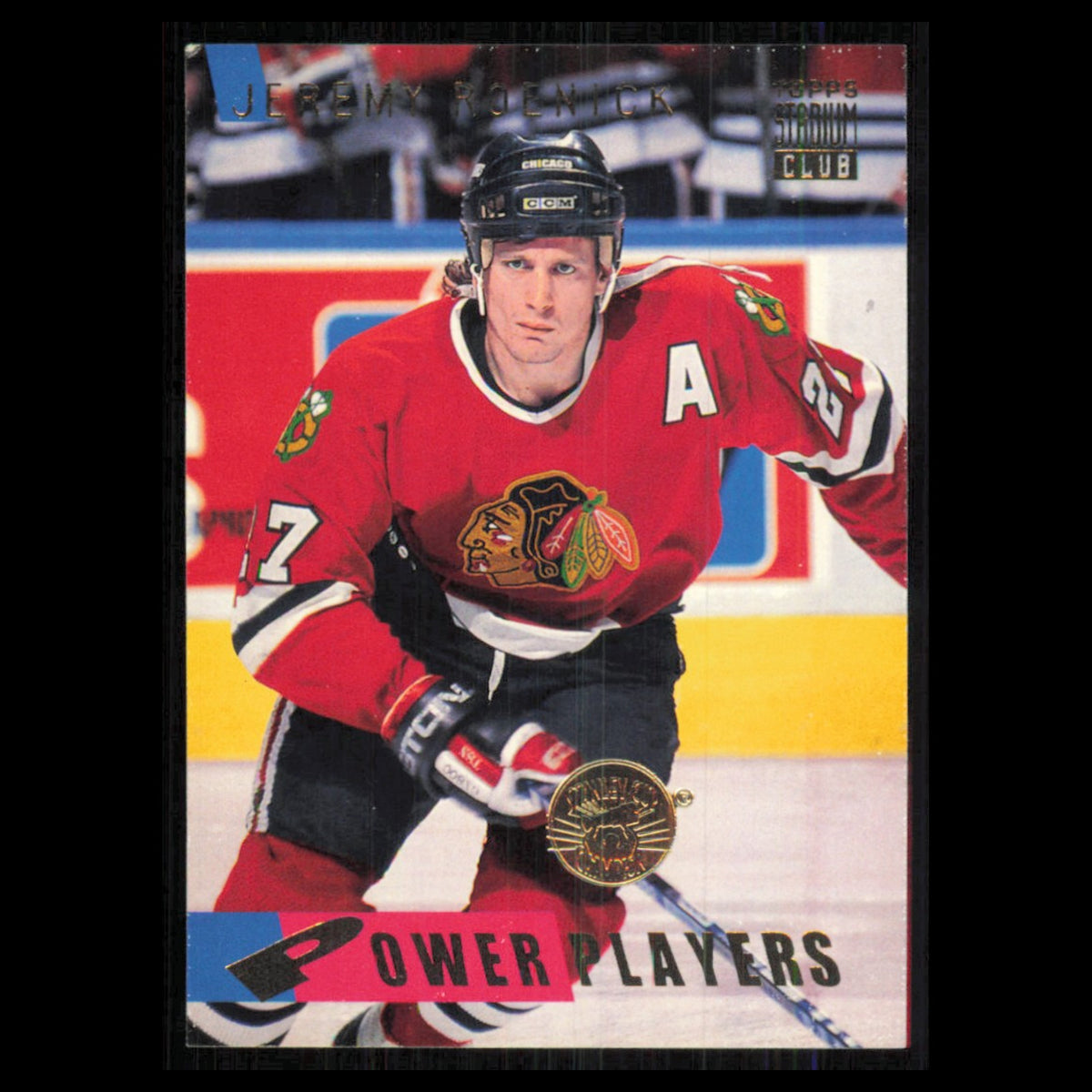 Jeremy Roenick #59 1994 Topps Stadium Club Super Teams Stanley Cup Collection NM