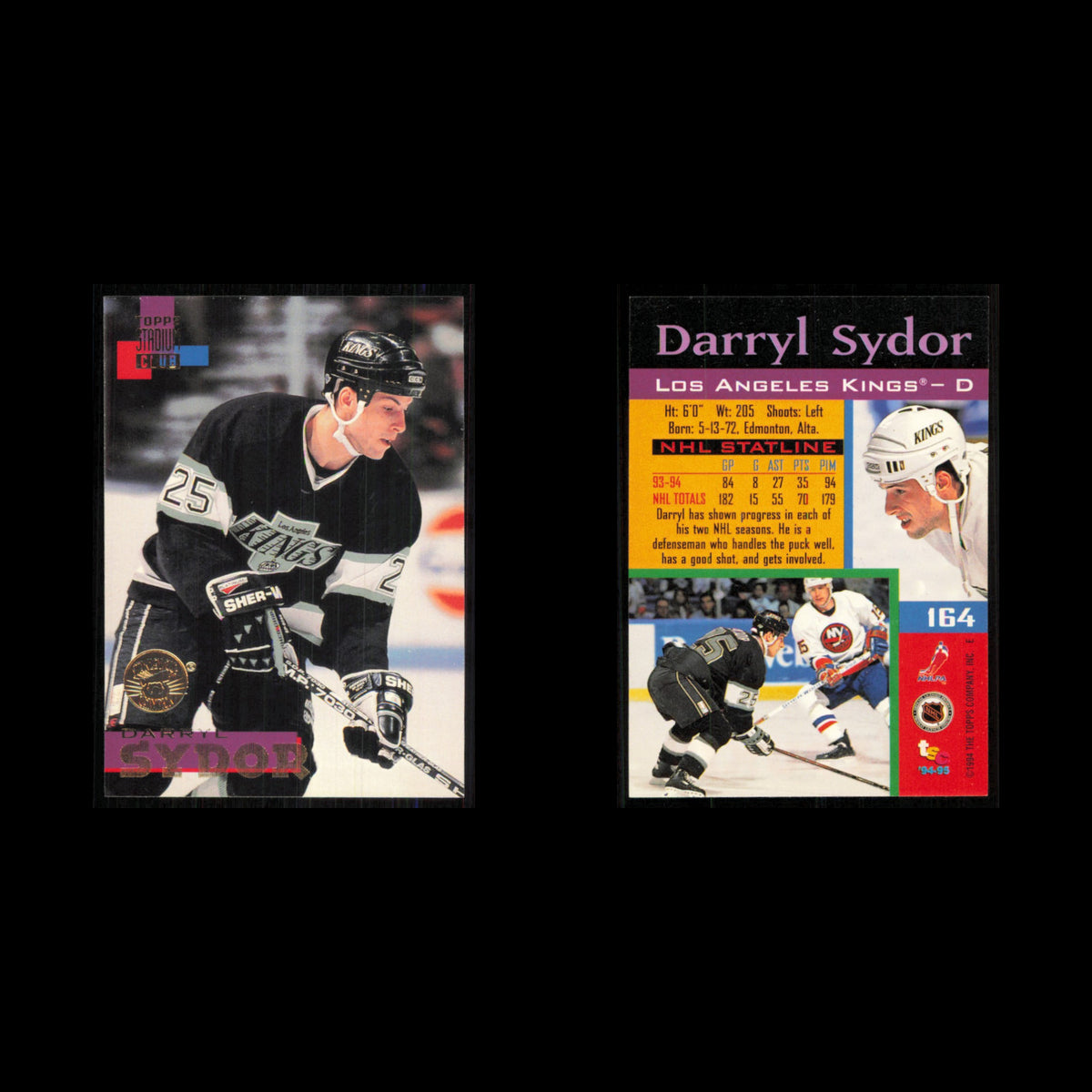 Darryl Sydor #164 1994 Topps Stadium Club Super Teams Stanley Cup Collection NHL