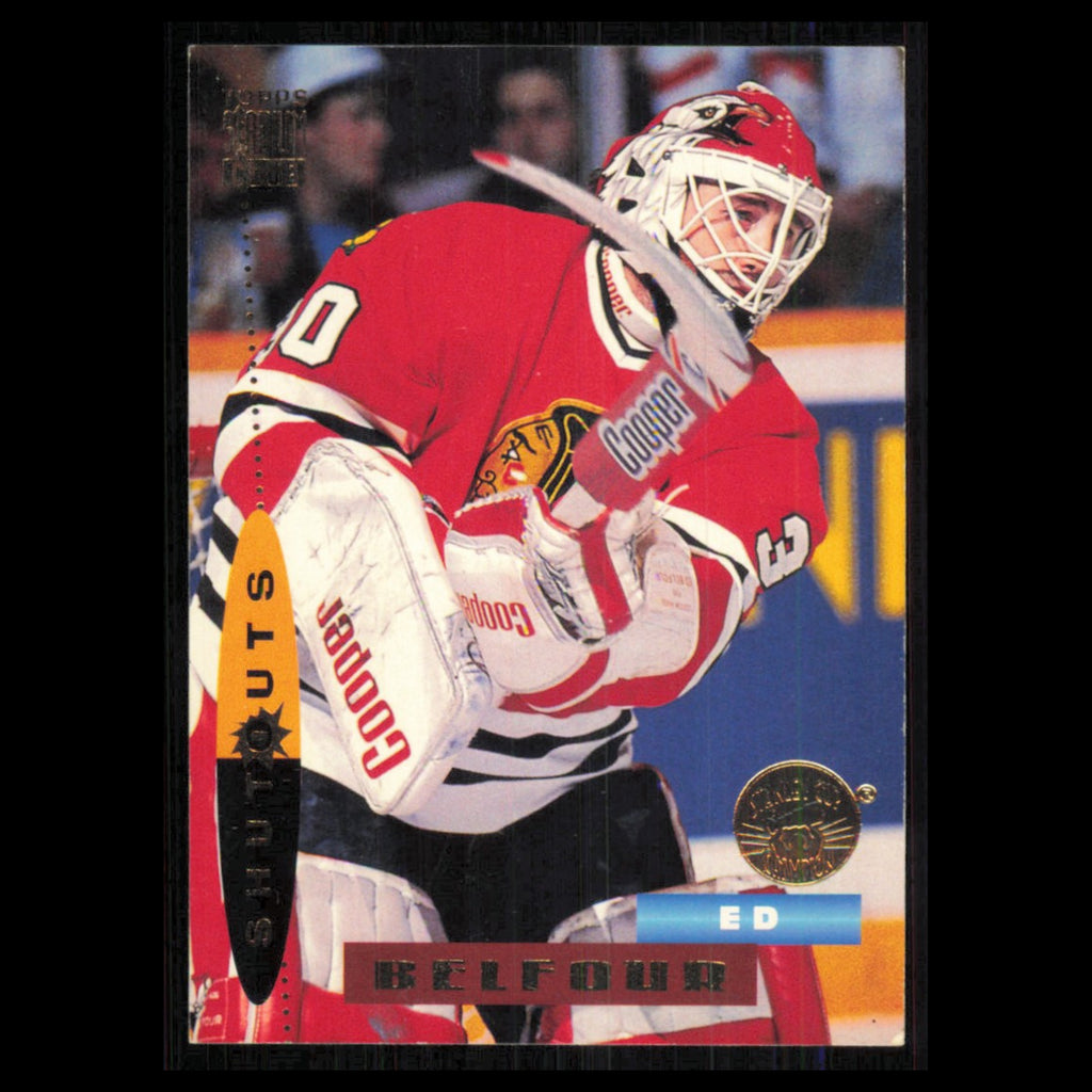 Ed Belfour #180 1994 Topps Stadium Club Super Teams Stanley Cup Collection Card