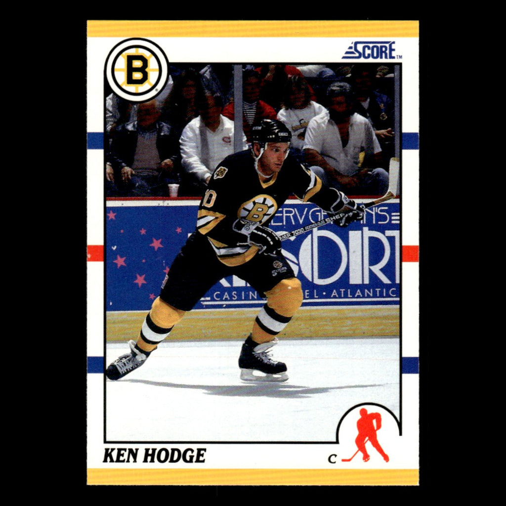 Ken Hodge Rookie #85T 1990 Score Rookie and Traded Boston Bruins Hockey Card NHL