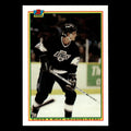 Mike Krushelnyski #145 1990 Bowman Los Angeles Kings Hockey Card NHL NM
