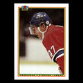 Stephan Lebeau #53 1990 Bowman Montreal Canadiens Hockey Card NHL NM