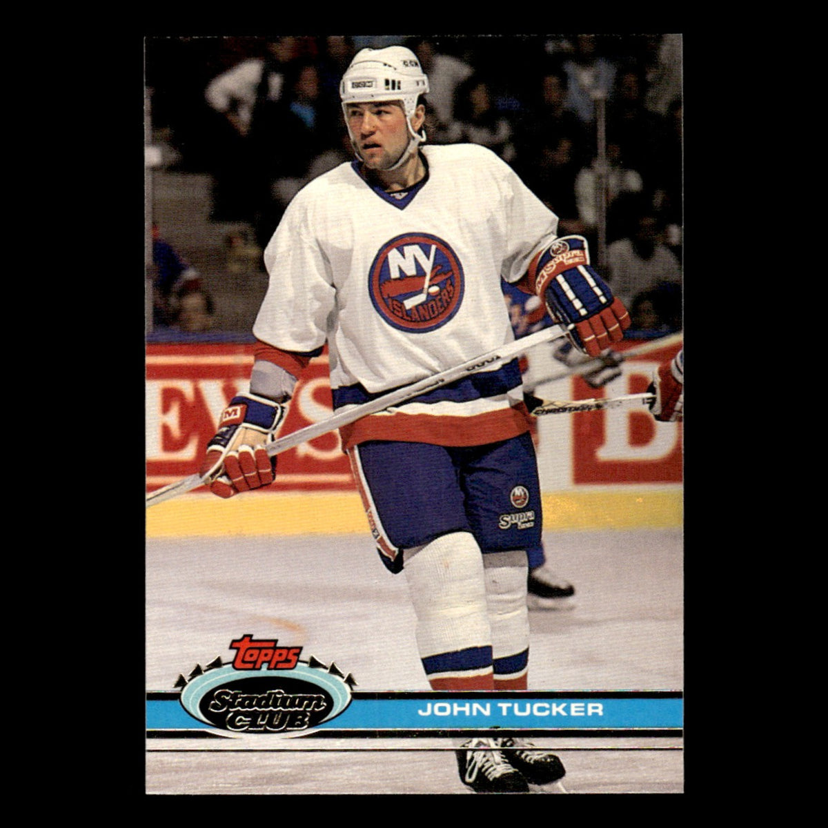 John Tucker #335 1991 Stadium Club New York Islanders Hockey Card NHL NM