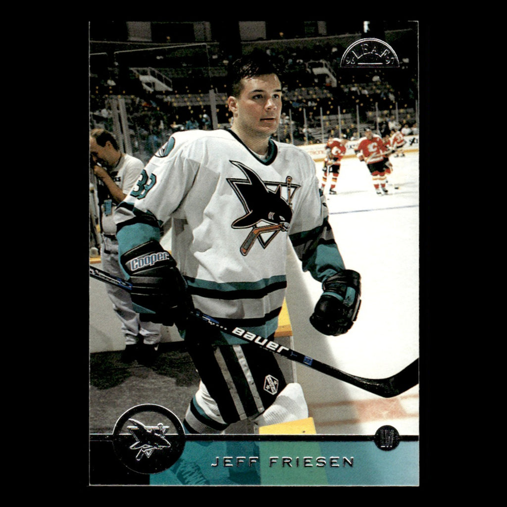 Jeff Friesen #87 1996 Leaf San Jose Sharks Hockey Card NHL NM