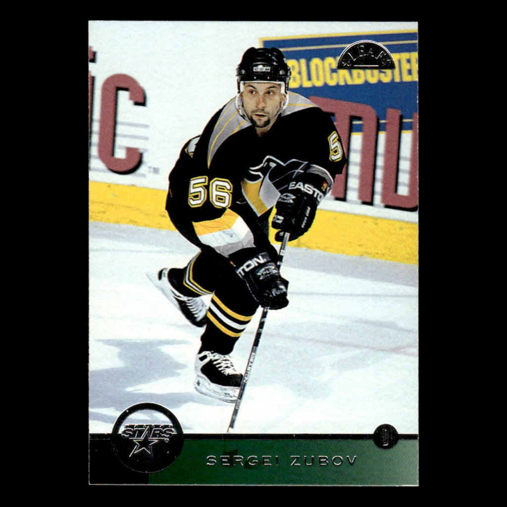 Sergei Zubov #130 1996 Leaf Dallas Stars Hockey Card NHL NM