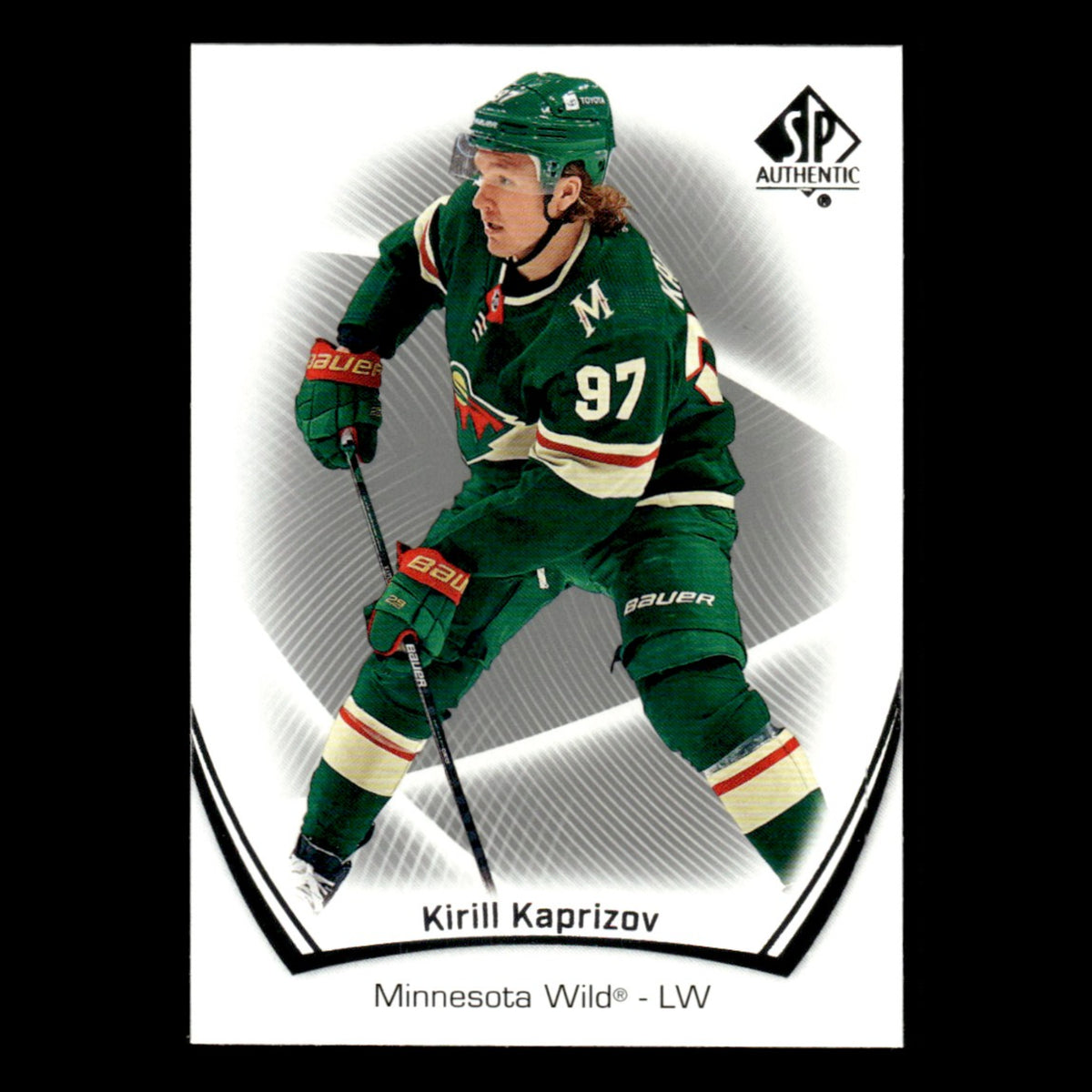 Kirill Kaprizov #97.0 2021 Upper Deck SP Authentic Minnesota Wild Hockey Card NM