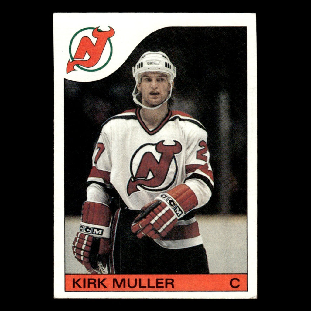 Kirk Muller Rookie #84 1985 Topps New Jersey Devils Hockey Card NHL NM