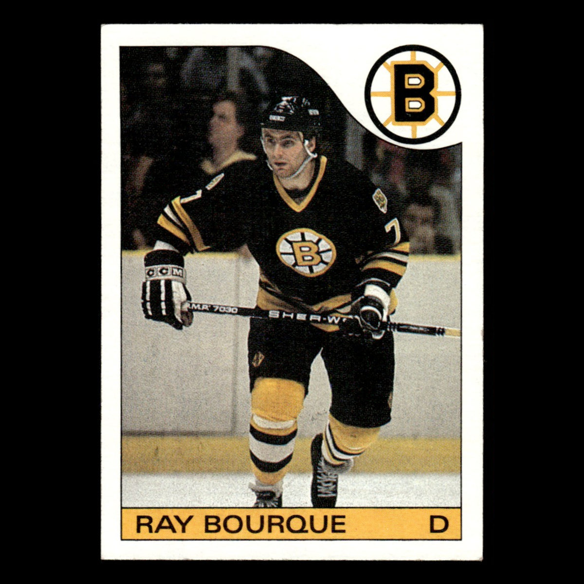Ray Bourque #40 1985 Topps Boston Bruins Hockey Card NHL NM
