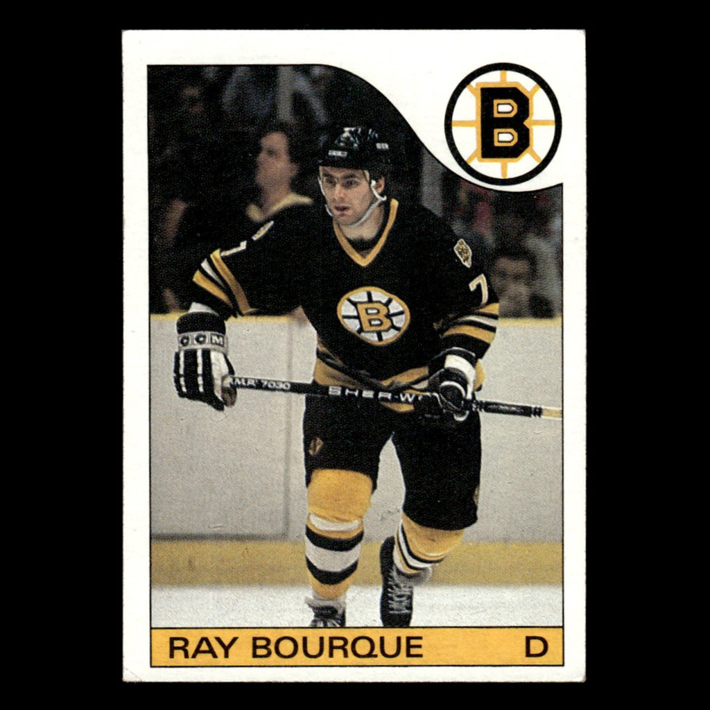 Ray Bourque #40 1985 Topps Boston Bruins Hockey Card NHL NM