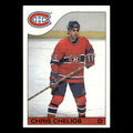 Chris Chelios #51 1985 Topps Montreal Canadiens Hockey Card NHL NM