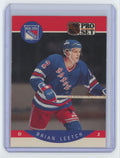 1990-91 Pro Set Brian Leetch . New York Rangers #201
