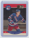 1990-91 NHL Pro Set Brian Leetch . New York Rangers #201