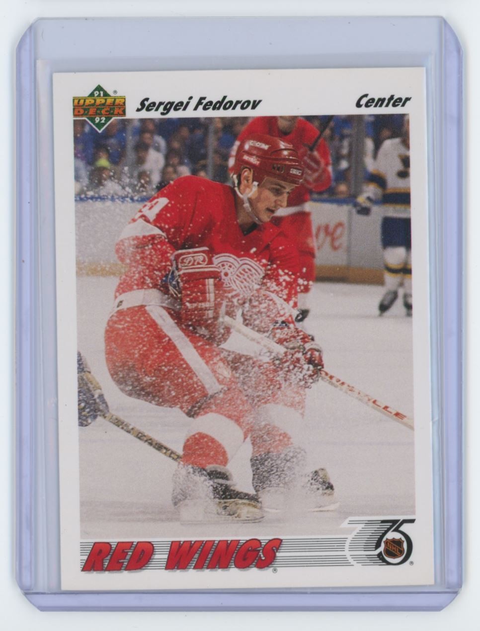 1991-92 Upper Deck Sergei Fedorov  Detroit Red Wings #144