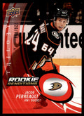 2022-23 Upper Deck Trilogy Jacob Perreault Hockey Card 720/799 Anaheim Ducks