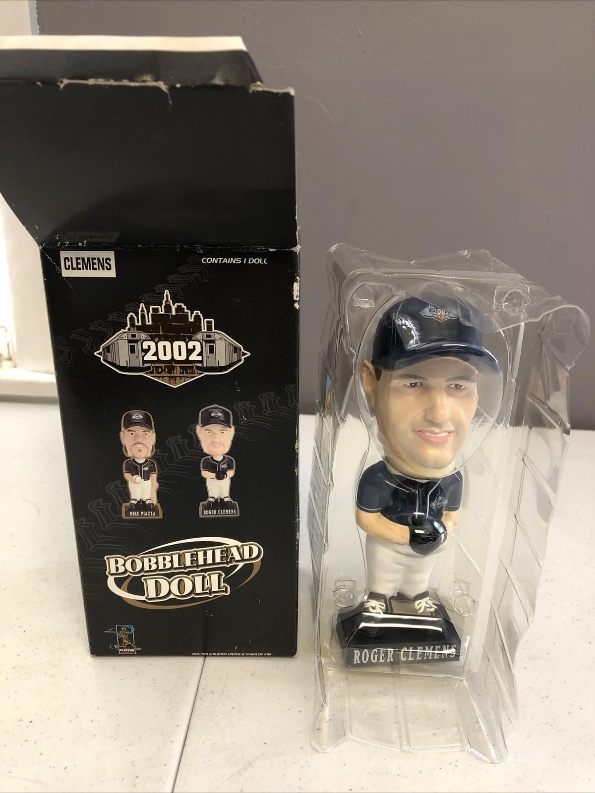 2002 PLAYERS CHOICE ROGER CLEMENS BOBBLEHEAD FIGURINE!