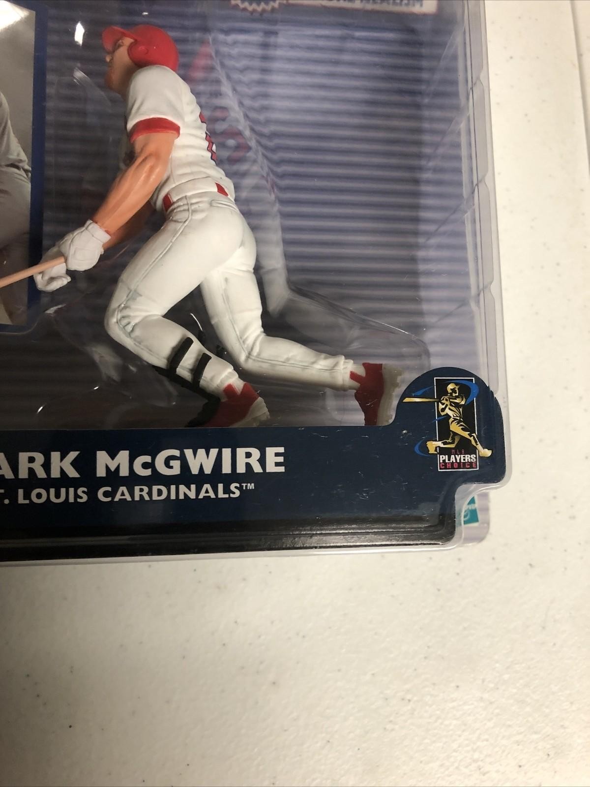 2001 HASBRO STARTING LINE UP 2 MARK MCGWIRE FIGURINE