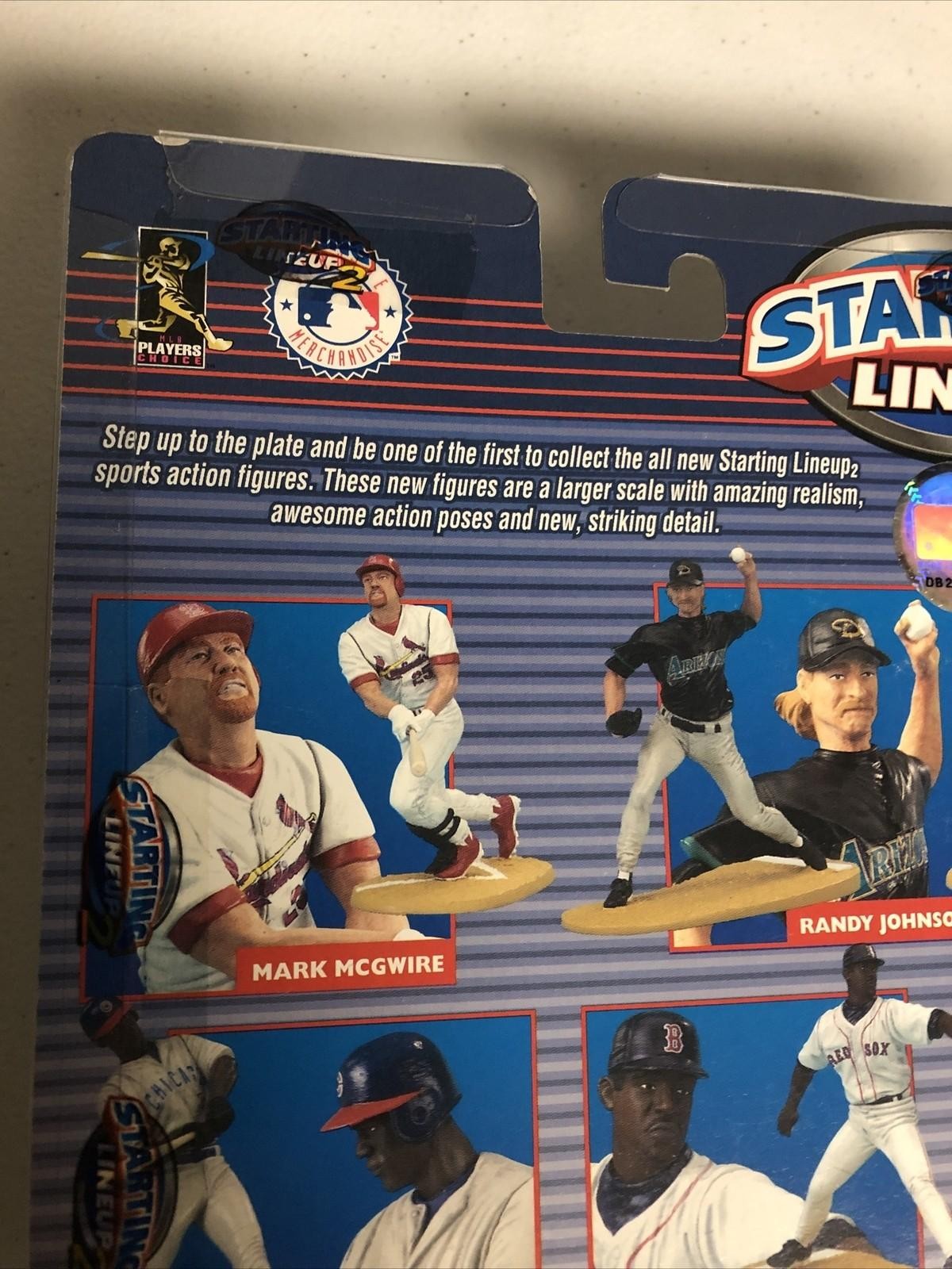 2001 HASBRO STARTING LINE UP 2 MARK MCGWIRE FIGURINE