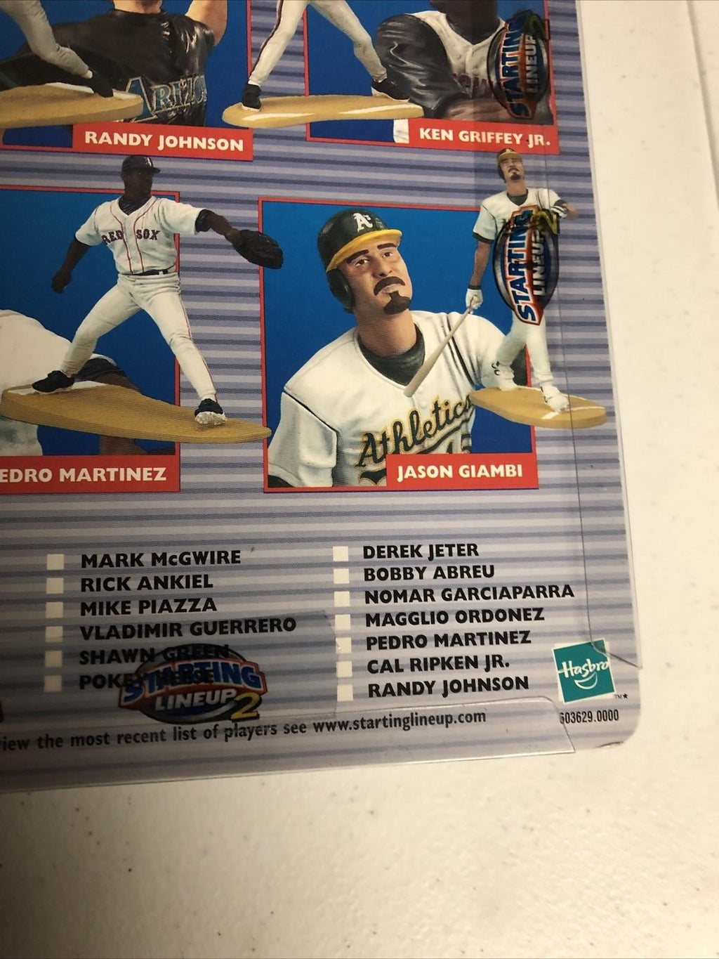 2001 HASBRO STARTING LINE UP 2 MARK MCGWIRE FIGURINE