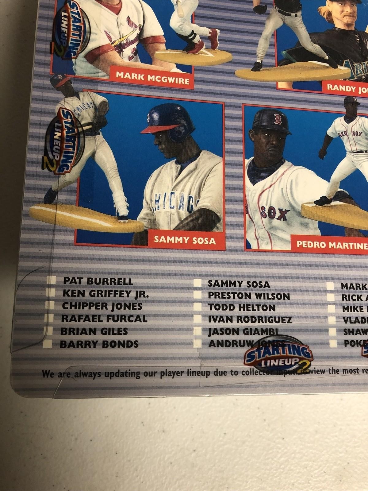 2001 HASBRO STARTING LINE UP 2 MARK MCGWIRE FIGURINE