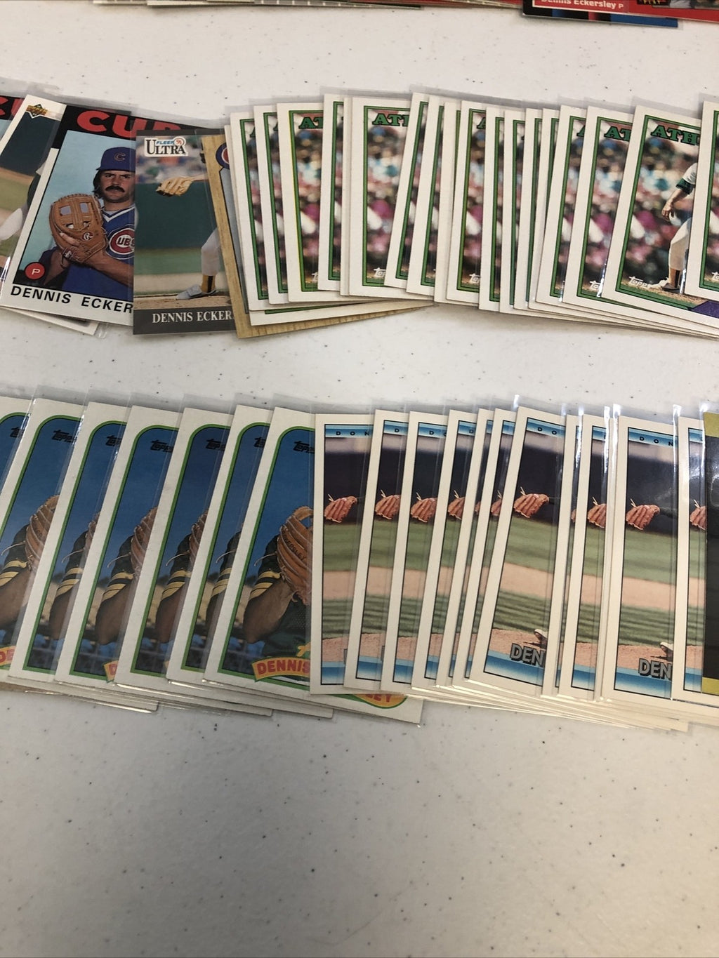 Dennis Eckersley Baseball card lot HOF 250+ cards
