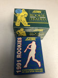 1991 SCORE HOCKEY FACTORY SEALED ROOKIE/TRADED SET &1-91 SCORE BASEBALL RC SET