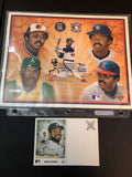 1993 UPPER DECK HEROES OF BASEBALL SHEET CALIFORNIA ANGELS REGGIE JACKSON #1,397