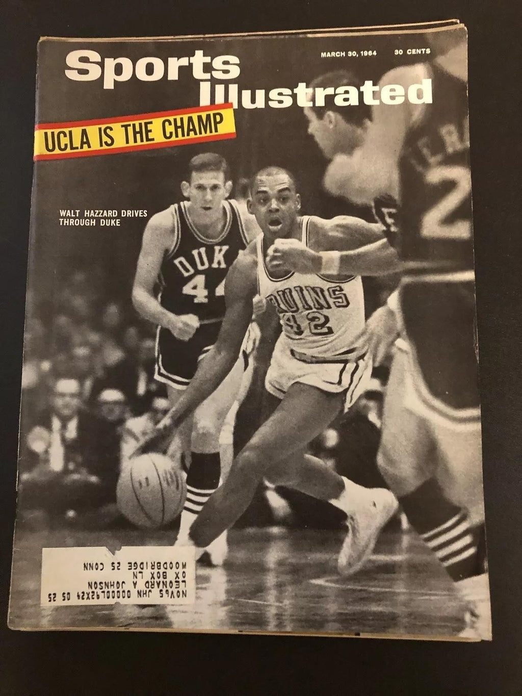 SPORTS ILLUSTRATED 1960’S & 70’S MAGAZINES lot of 6