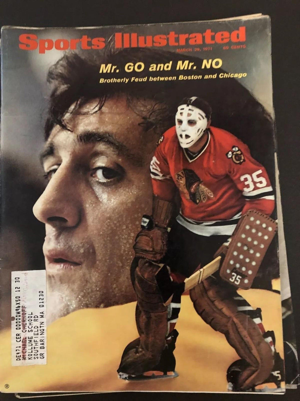 SPORTS ILLUSTRATED 1960’S & 70’S MAGAZINES lot of 6